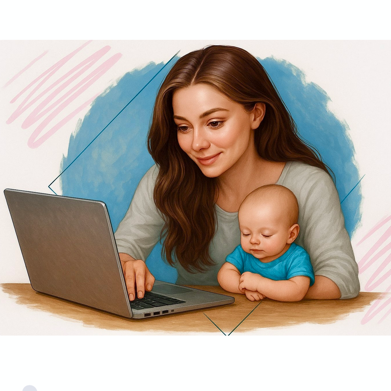 Полезные онлайн-программы для молодых мам
