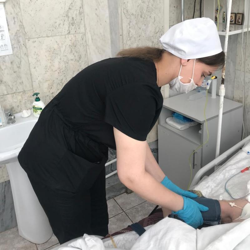 Студенты СГМУ им.Разумовского проходят практику в кардиодиспансере