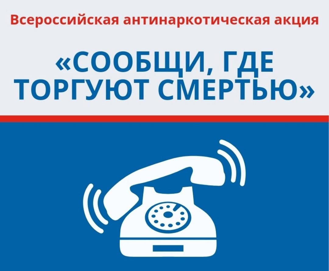 Сообщи, где торгуют смертью!