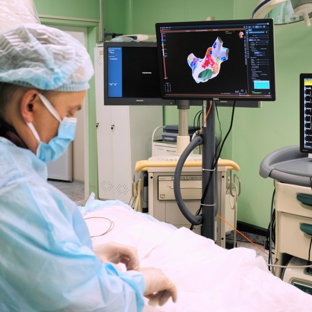 Диагностика сложных аритмий. Процедура ЭФИ